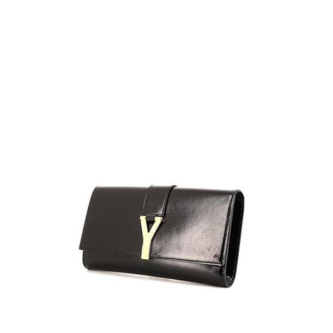 yves saint laurent pochette nera|POCHETTE E BORSE DA SERA .